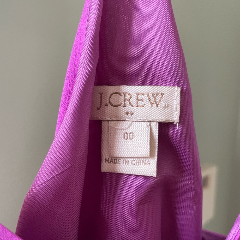 J CREW Long Dress. Beautiful! Gorgeous color! - Picture 7 of 7